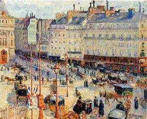 Camille Pissarro - Place du Havre, Paris