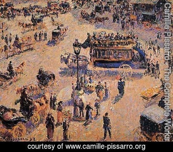 Camille Pissarro - Place Saint-Lazare
