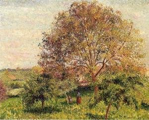 Camille Pissarro - Walnut Tree in Spring