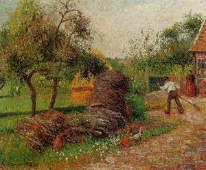 Camille Pissarro - Mother Lucien's Yard
