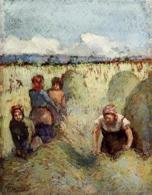 Camille Pissarro - Making Hay