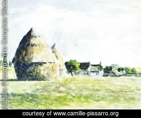 Camille Pissarro - Haystacks I