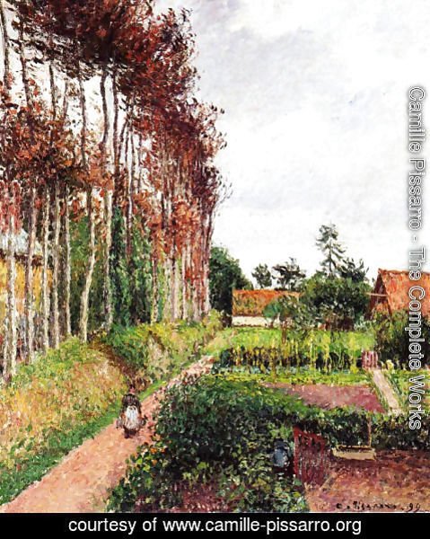 Camille Pissarro - The Field by the Ango Inn, Varengeville