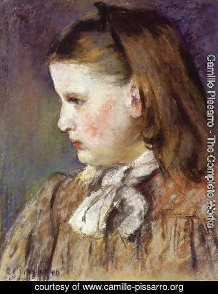 Camille Pissarro - Portrait of Eugenie Estruc