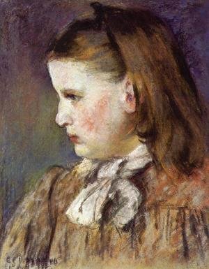 Camille Pissarro - Portrait of Eugenie Estruc