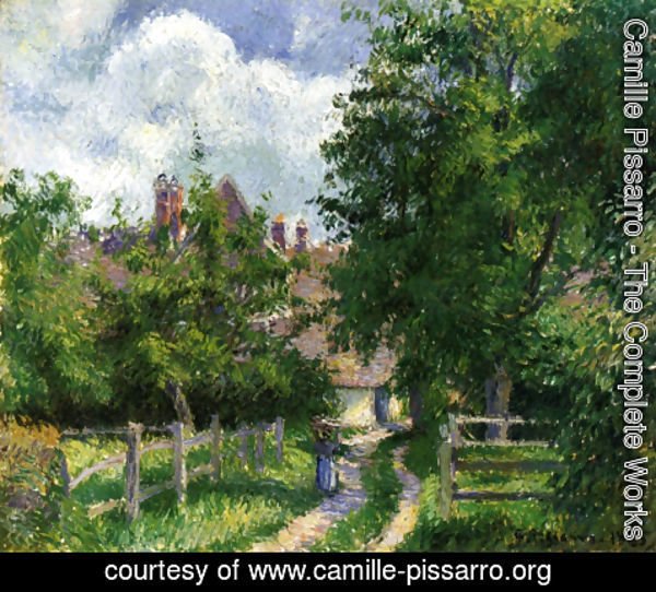 Camille Pissarro - Neaufles-Sant-Martin, near Gisors