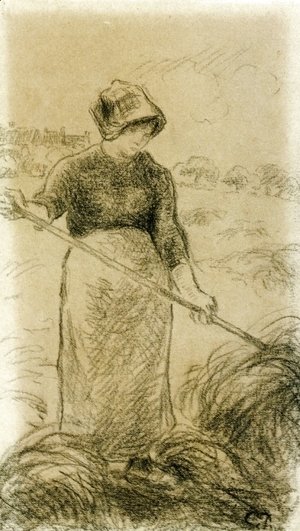 Camille Pissarro - Haymaker