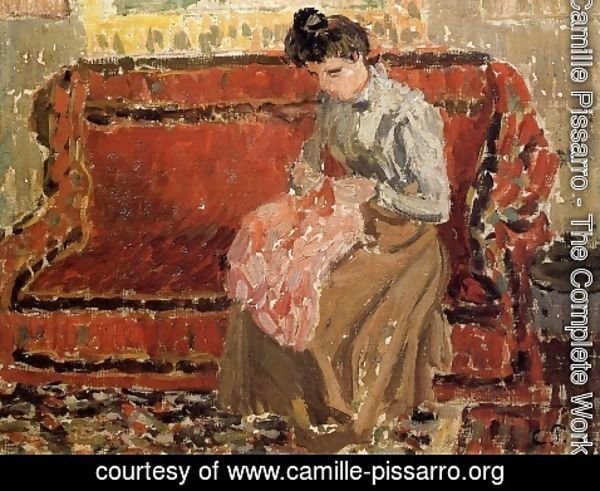 Camille Pissarro - Jeanne Cousant