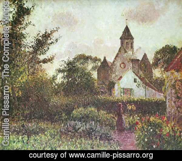 Camille Pissarro - Knocke church