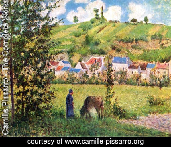 Camille Pissarro - Kuhhirtin