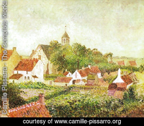 Camille Pissarro - Landscape from my window