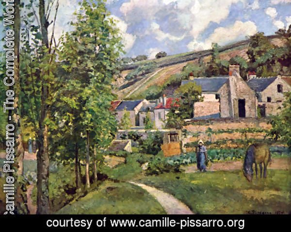 Camille Pissarro - Landscape in Pontoise