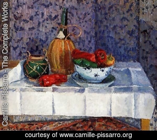 Camille Pissarro - Still Life with Spanish Peppers