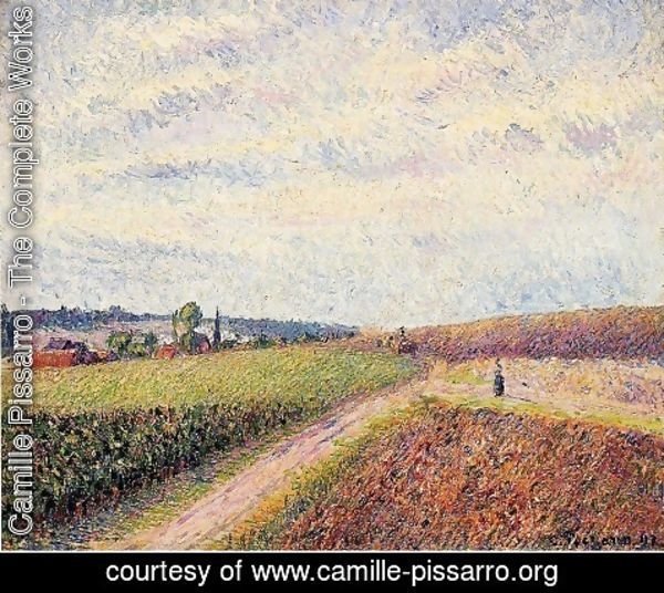 Camille Pissarro - View of Eragny 2