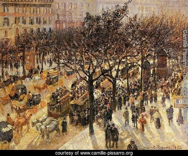 Boulevard des Italien Afternoon  1897