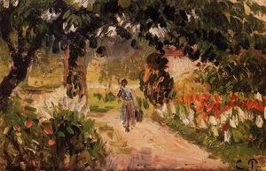 Camille Pissarro - Garden at Eragny (study) 1899-1900