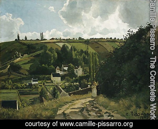 Camille Pissarro - Jalais Hill Pontoise 1867
