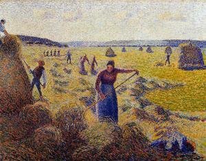 Camille Pissarro - Le Quai du Pothuis a Pontoise  1876