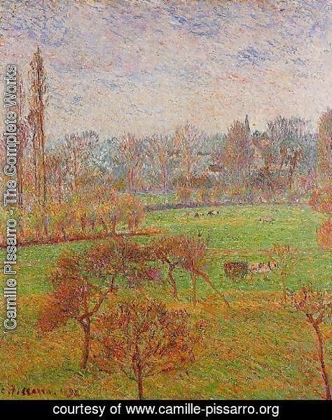 Camille Pissarro - Morning Autumn Efagny  1892