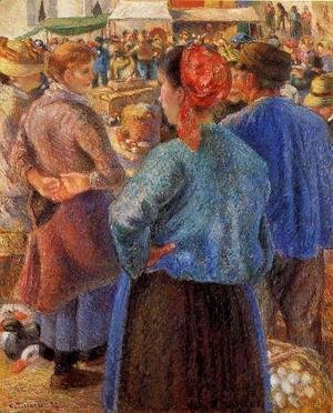 Camille Pissarro - The Port of Rouen Saint-Sever  1896
