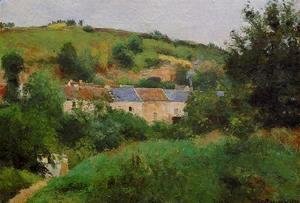 Camille Pissarro - The Village Pathway  1875