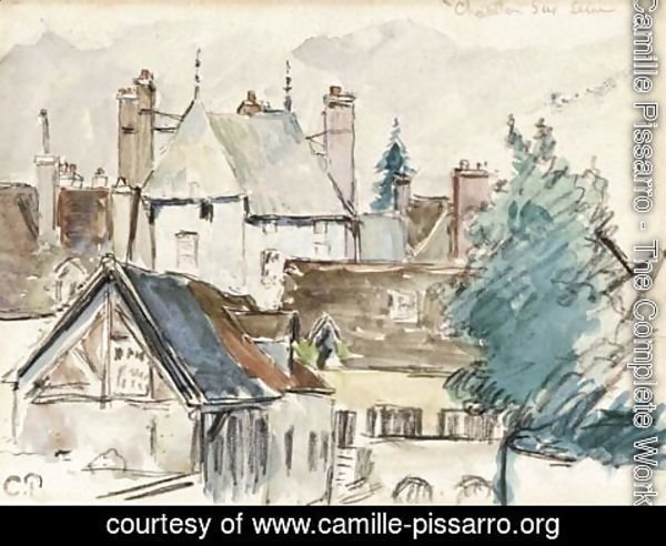 Camille Pissarro - Chatillon-sur-Seine