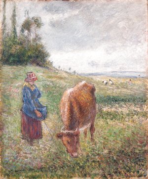 Gardeuse de vache, Cte des Grouettes, Pontoise