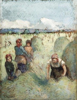 Camille Pissarro - La fenaison