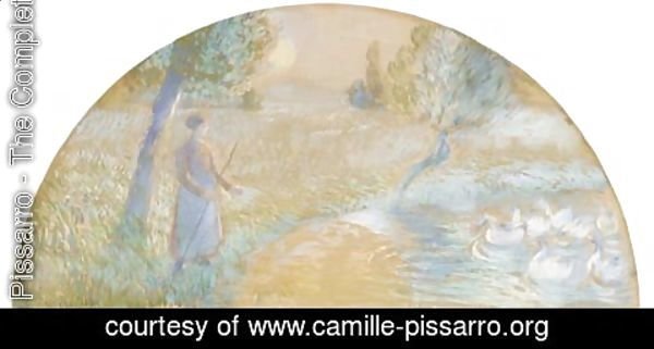 Camille Pissarro - La gardeuse d'oies