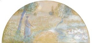 Camille Pissarro - La gardeuse d'oies