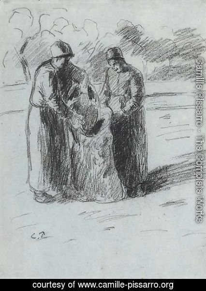 Camille Pissarro - Les paysannes
