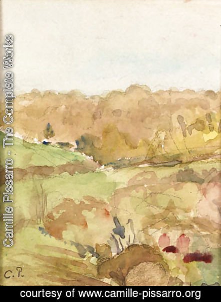 Camille Pissarro - Paysage du Midi (Landscape in the Midi)