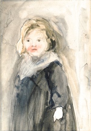 Camille Pissarro - Portrait de Ludovic Rodo, fils de l'artiste