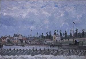 Camille Pissarro - Le Barrage De Pontoise
