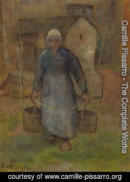 Camille Pissarro - La Femme Au Puits