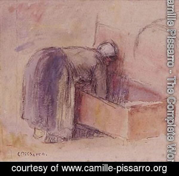 Camille Pissarro - Femme Au Petrin