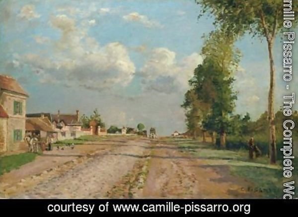 Camille Pissarro - La Route De Rocquencourt