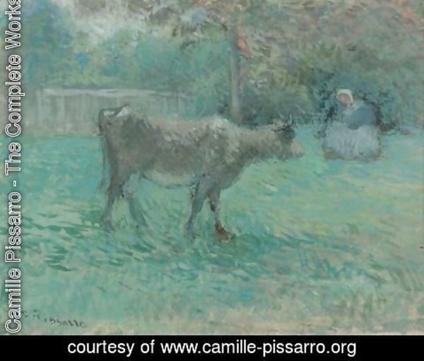 Camille Pissarro - La Vachere