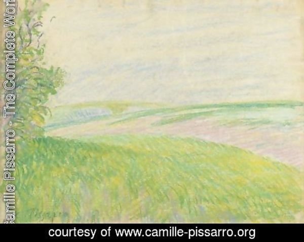 Camille Pissarro - Les Collines Autour D'Eragny