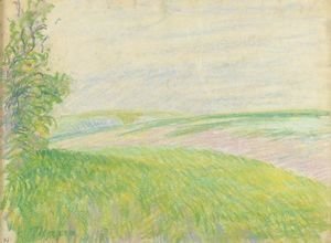 Camille Pissarro - Les Collines Autour D'Eragny