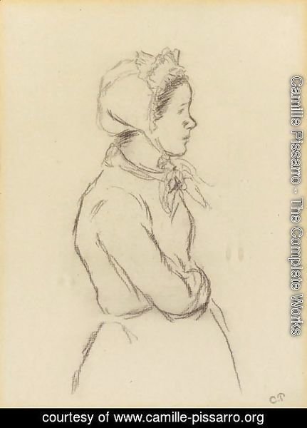 Camille Pissarro - Femme En Profil