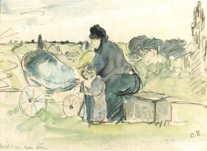 Camille Pissarro - Au Parc