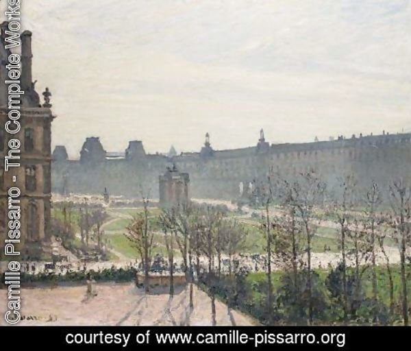 Camille Pissarro - Le Carrousel, Matin D'Automne