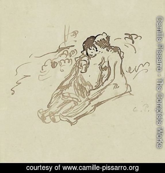 Camille Pissarro - Les Amoureux