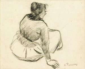 Camille Pissarro - Femme Assise