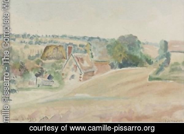 Camille Pissarro - La Cavee Eragny