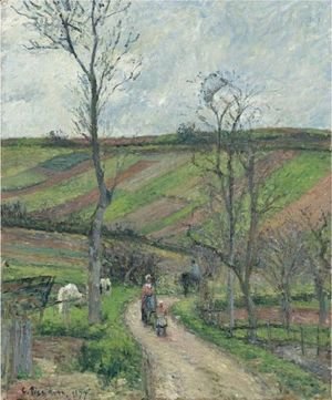 Camille Pissarro - Le Fond-De-L'Hermitage, Pontoise