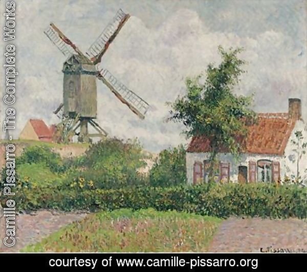 Camille Pissarro - Le Kalfmolen A Knokke
