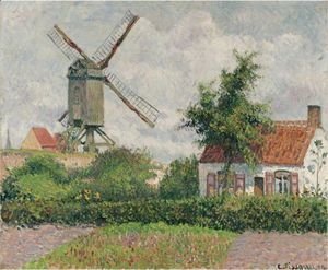 Camille Pissarro - Le Kalfmolen A Knokke