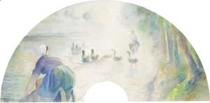 Camille Pissarro - Laveuse